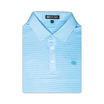Performance Polo | Blue & White Stripe