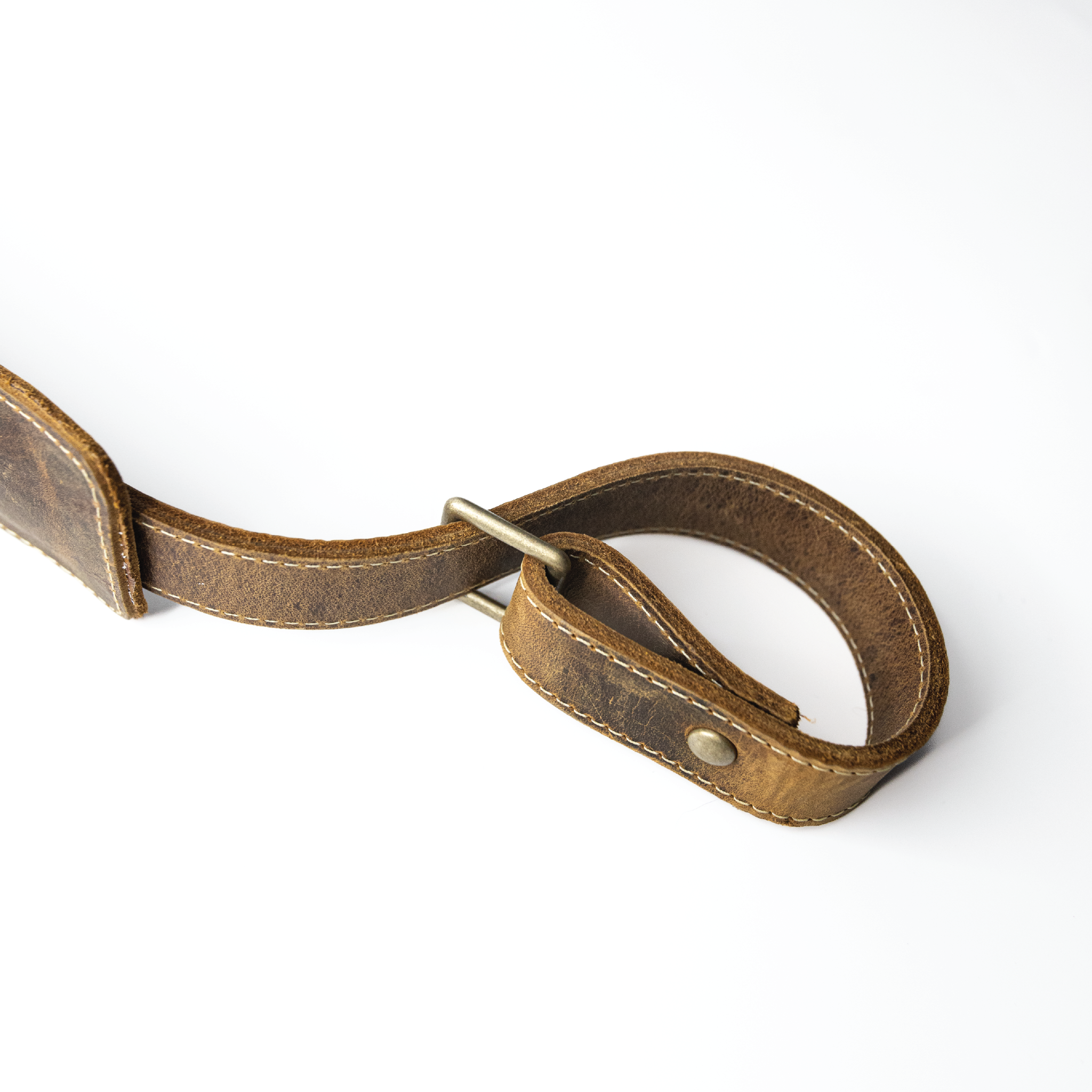 Deluxe Leather Turkey Tote with Mossy Oak In-lay