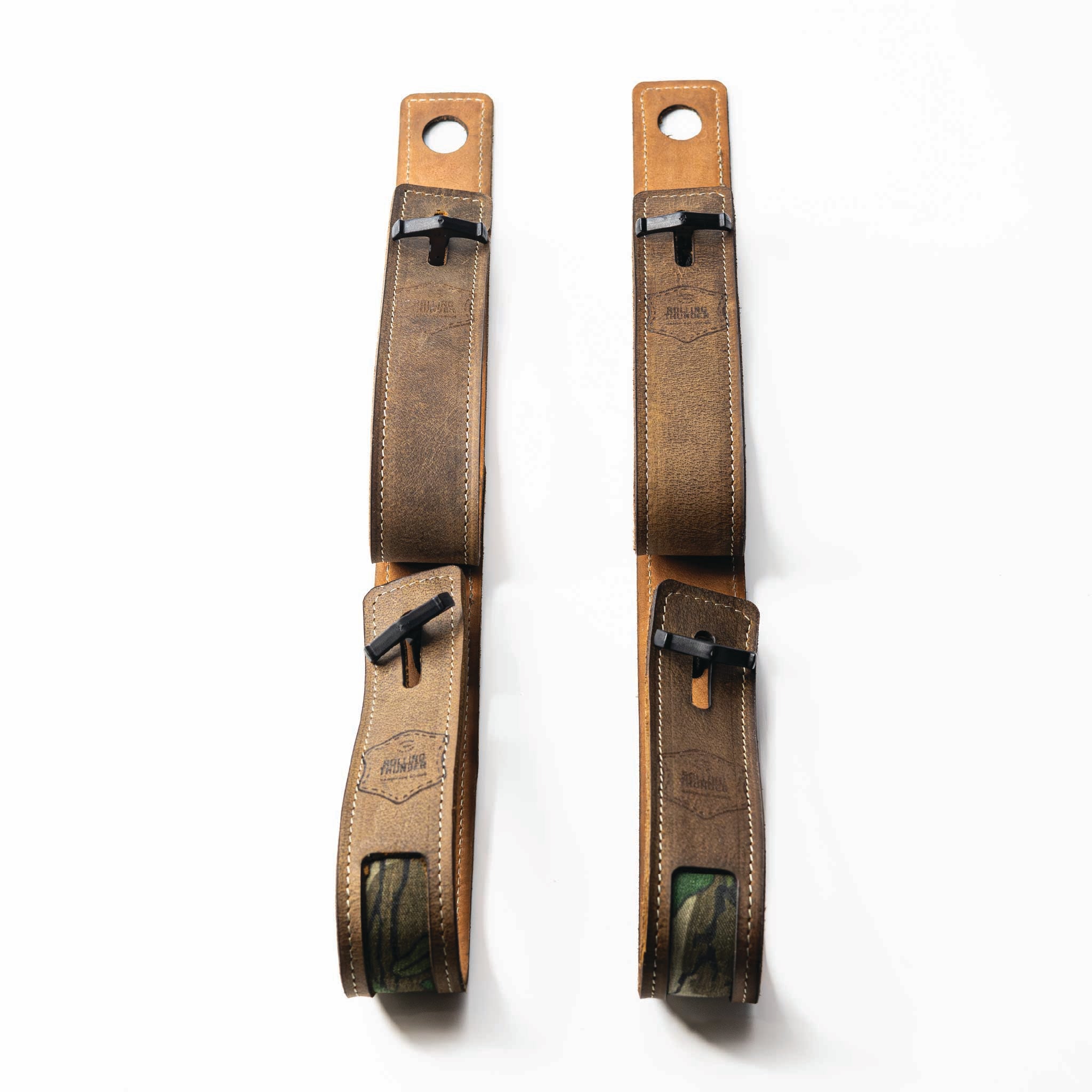 Headrest Leather Loops with Mossy Oak® In-lay