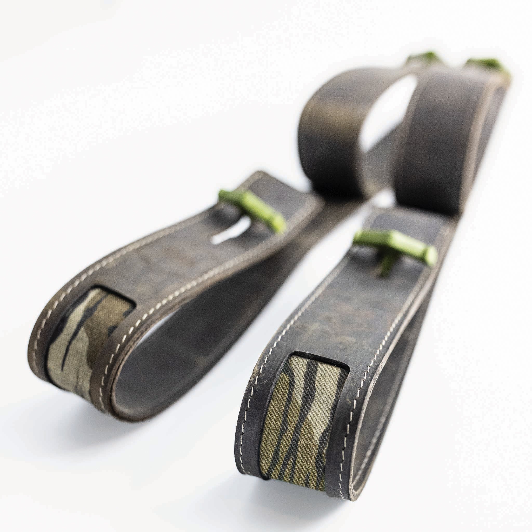 Headrest Leather Gun Loops with Mossy Oak® In-lay
