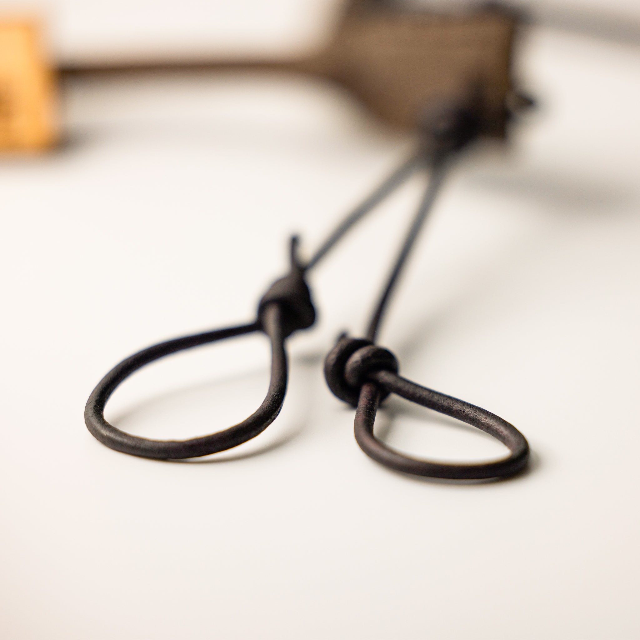 Leather Duck Call Lanyard