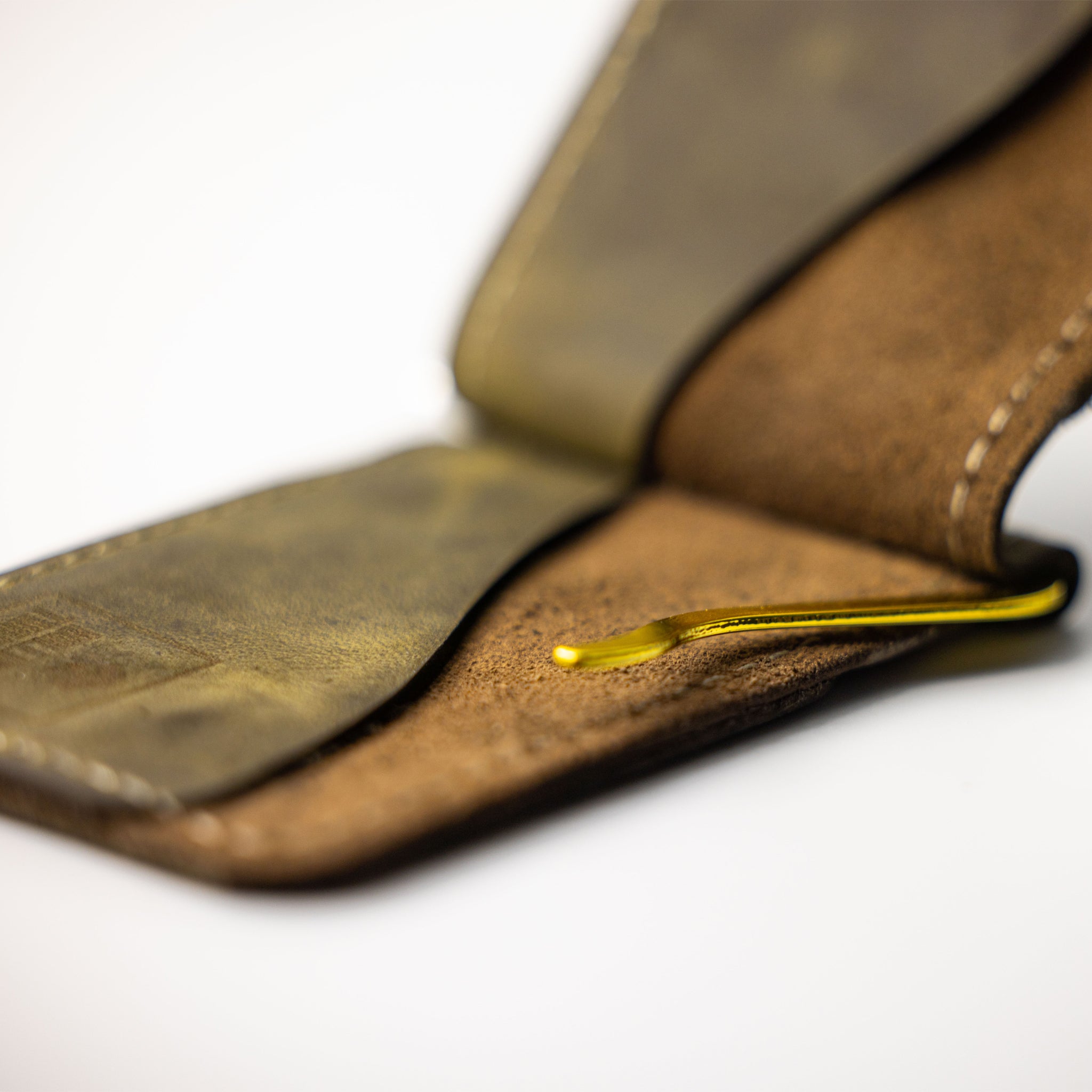 Leather Wallet w/ Mossy Oak In-lay