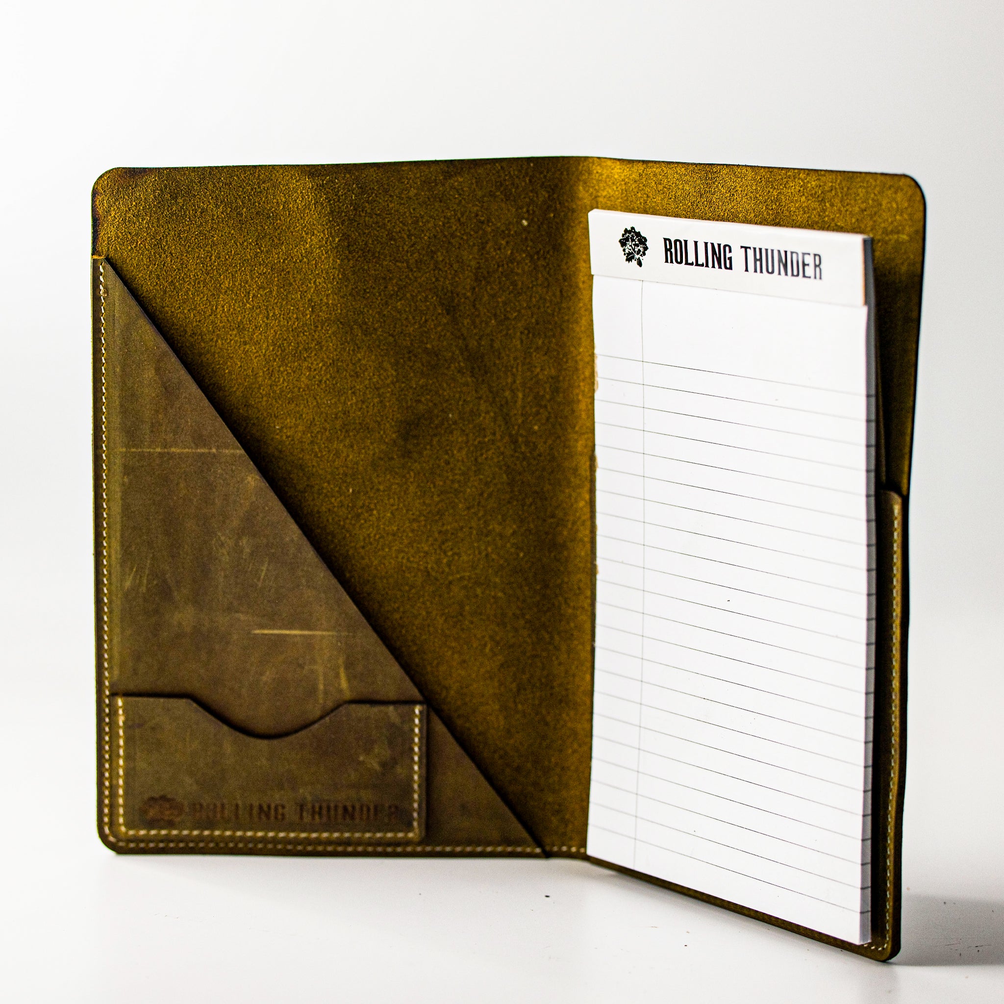 Leather Classic Portfolio (5"x8" Notepad)