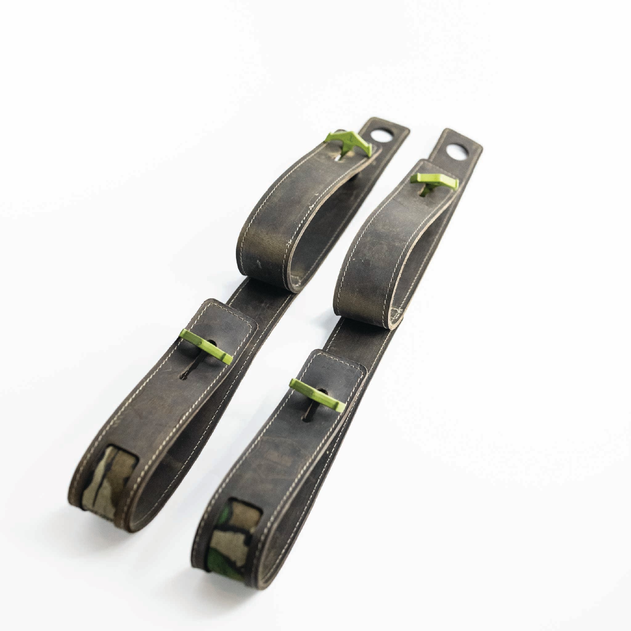 Double Headrest Leather Gun Loops