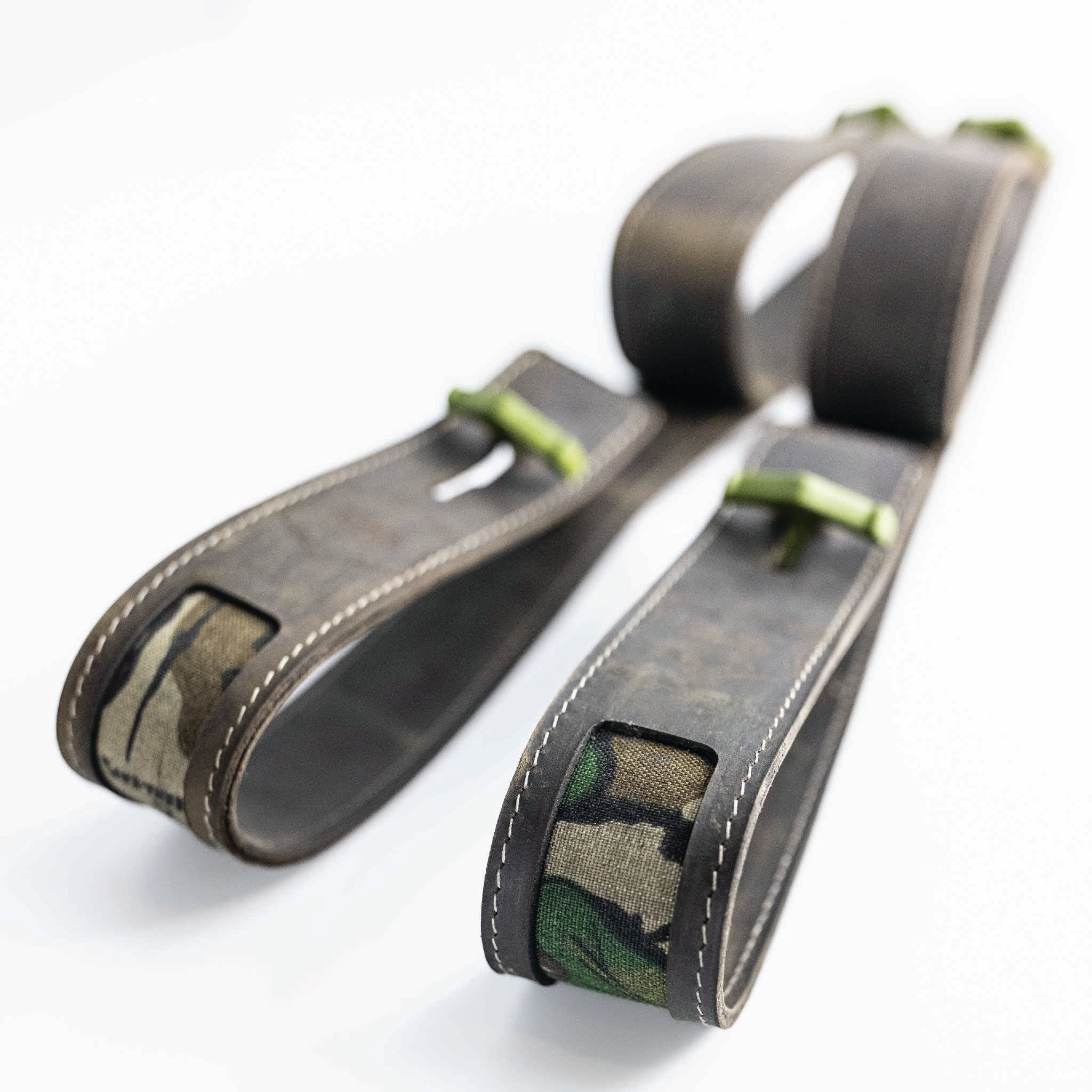 Double Headrest Leather Gun Loops