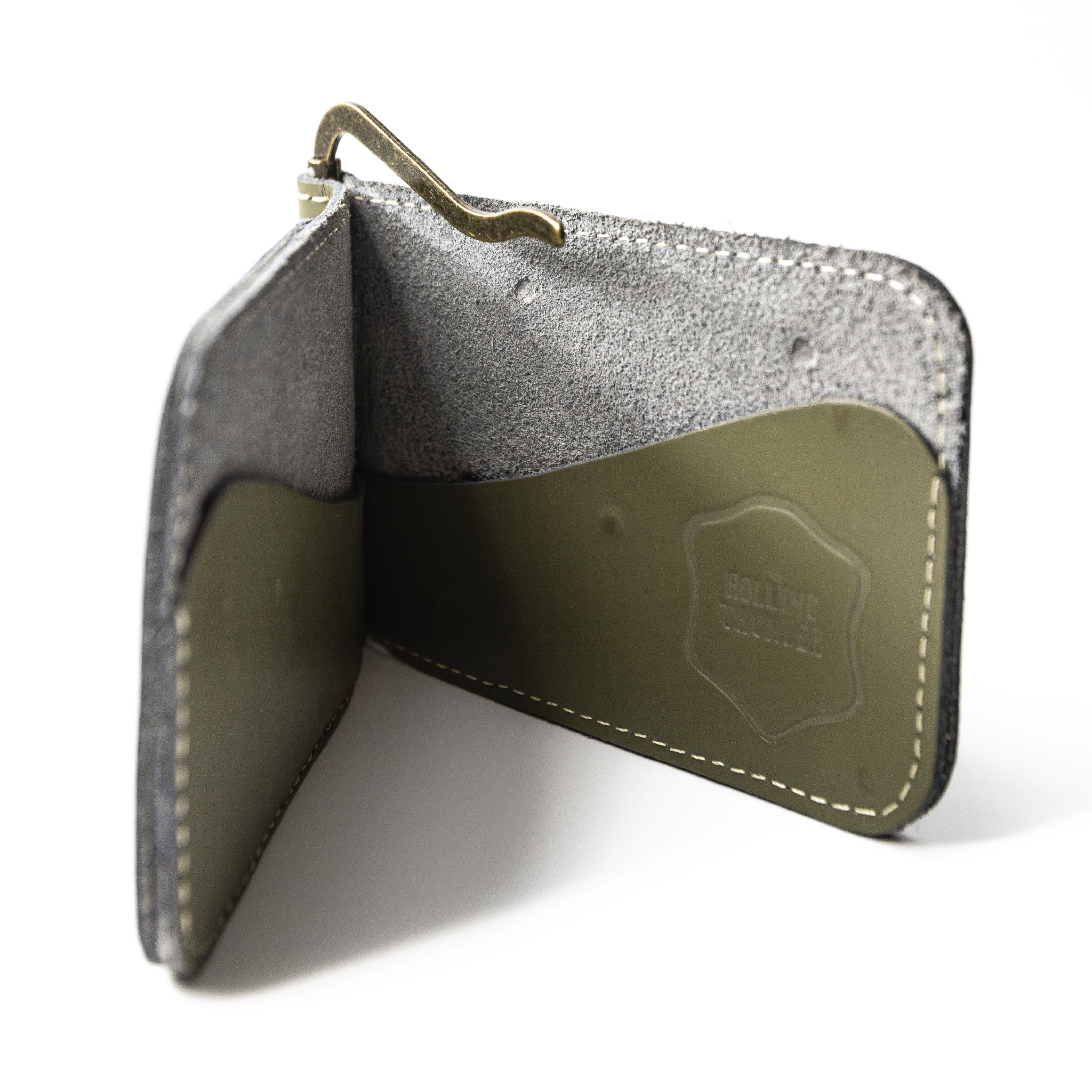 Leather Wallet w/ Mossy Oak In-lay