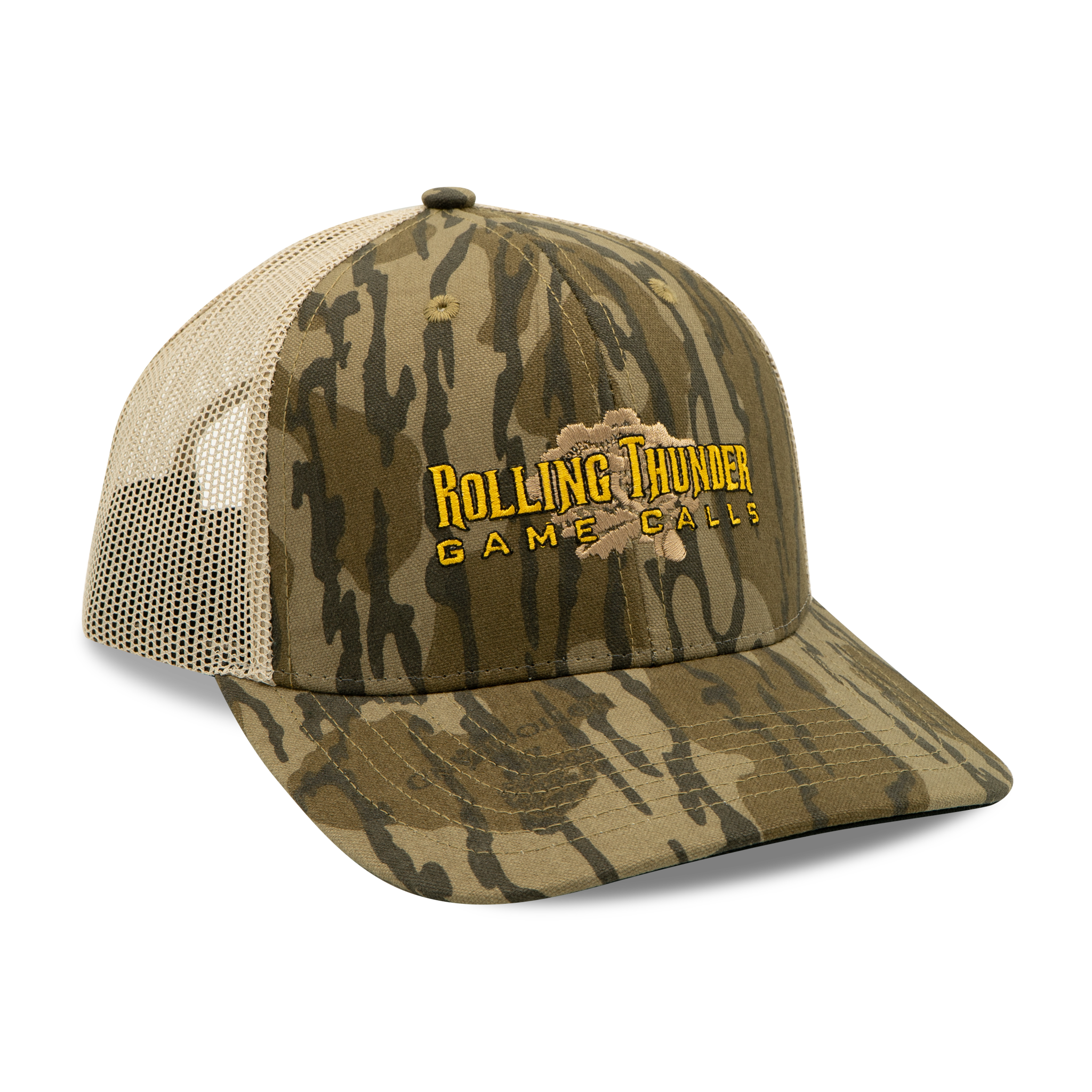 Classic Logo Structured Mesh Back Hat