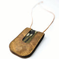 Leather Turkey Call Wallet with Mossy Oak Bottomland in-lay