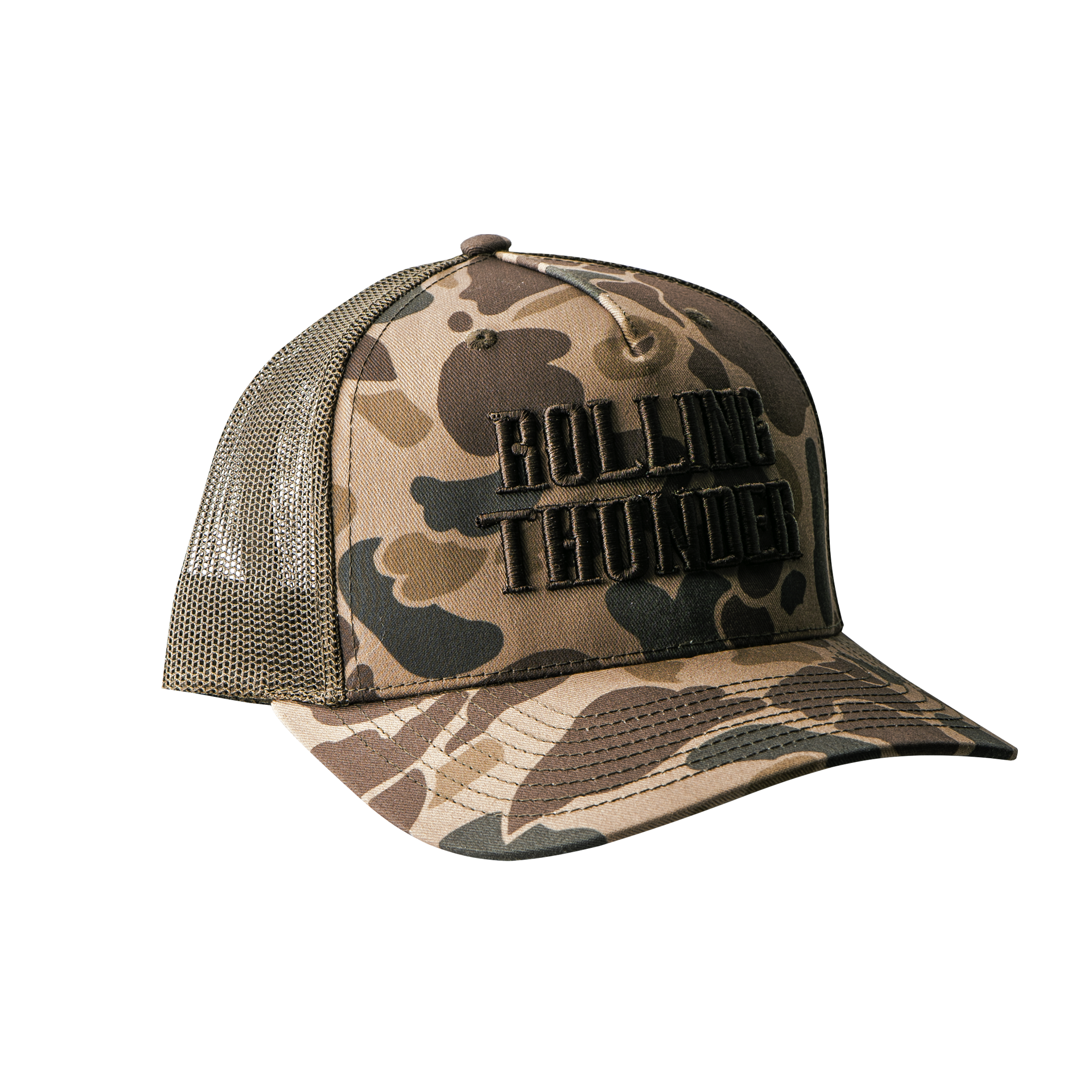 Rolling Thunder 3D Logo Rope Hat Camp