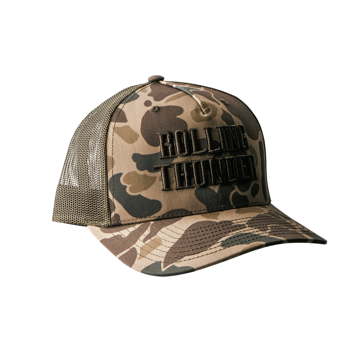 Rolling Thunder 3D Logo Rope Hat Camp