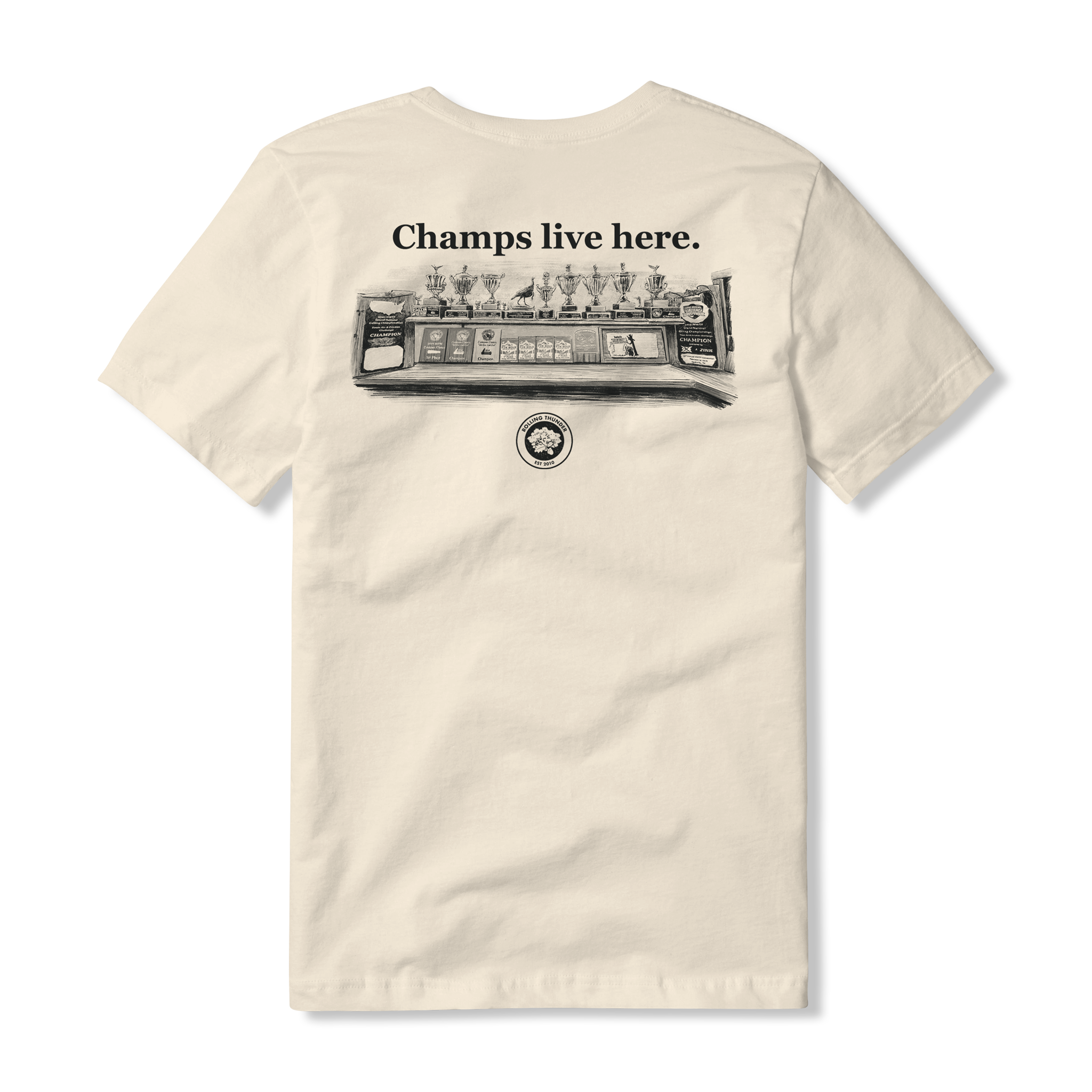 Champs Live Here Tee S/S