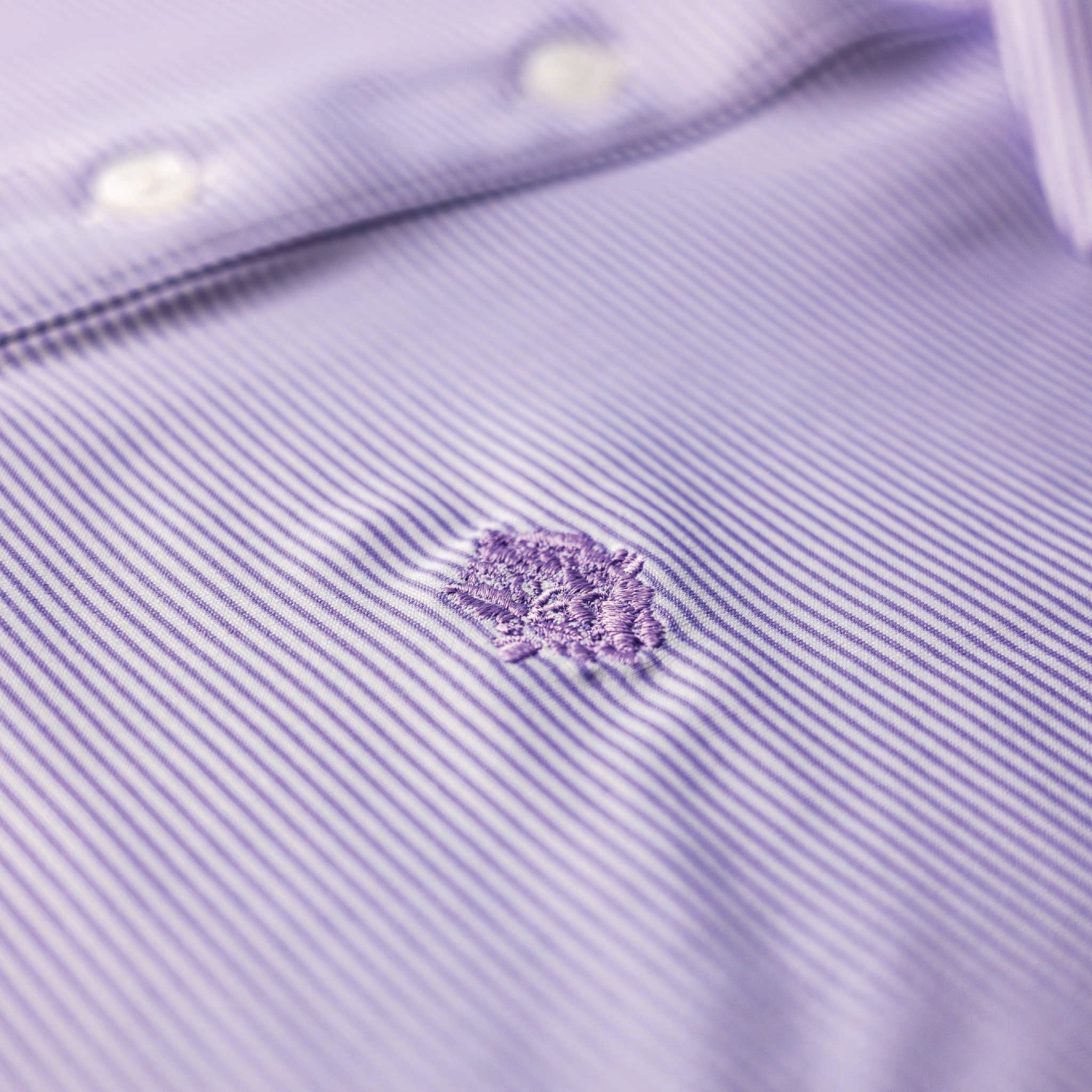 Performance Polo | Purple Stripe