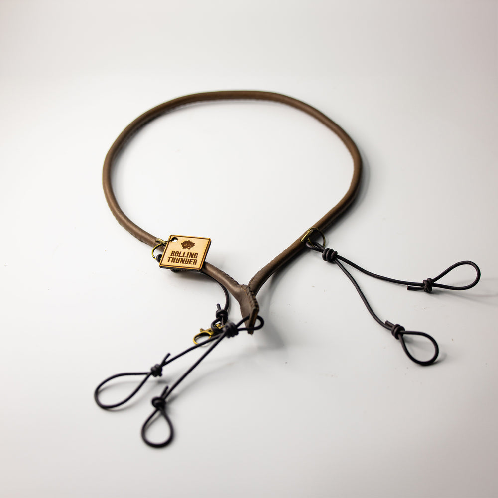 Leather Duck Call Lanyard