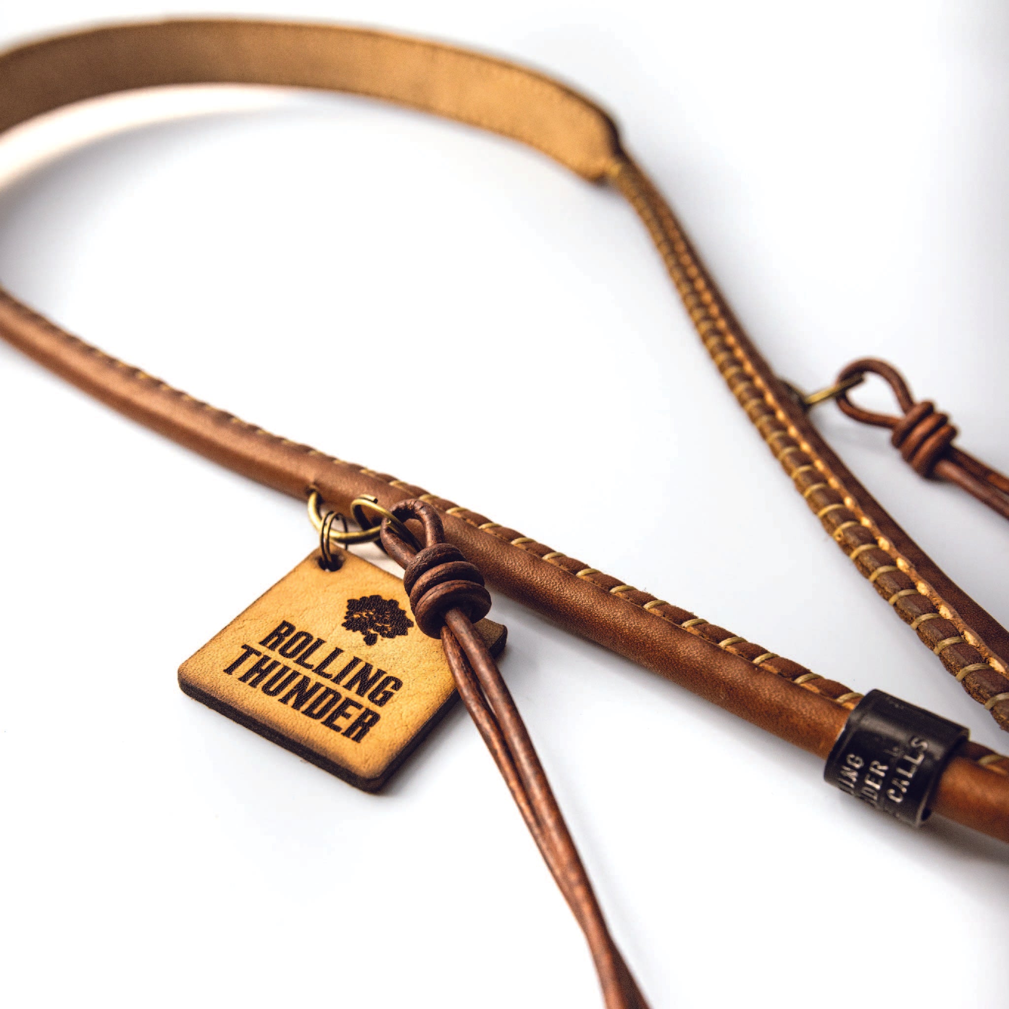 Flat Neck Duck Call Lanyard with Mossy Oak Bottomland In-lay