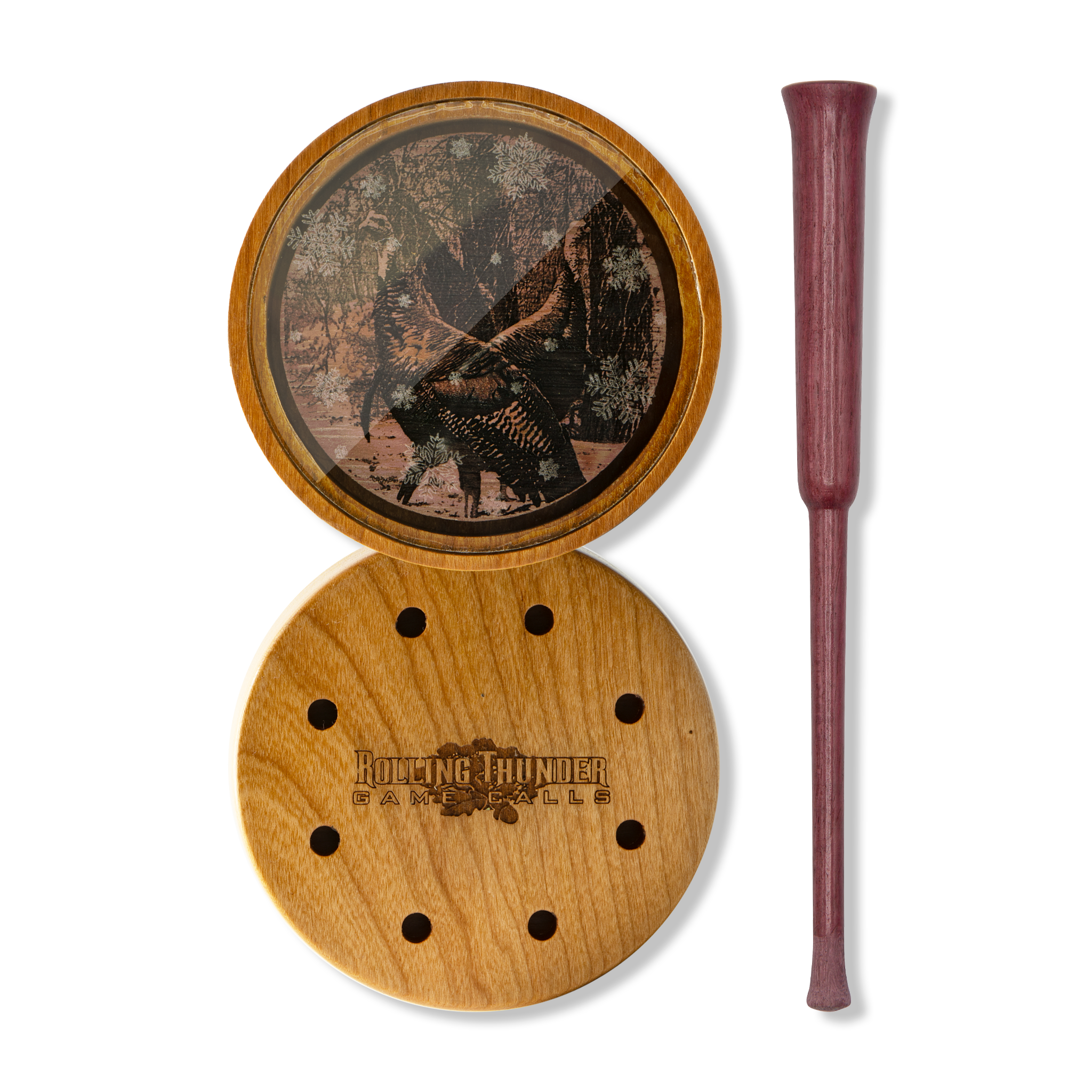 Limited Edition Pot Call with Purpleheart Striker