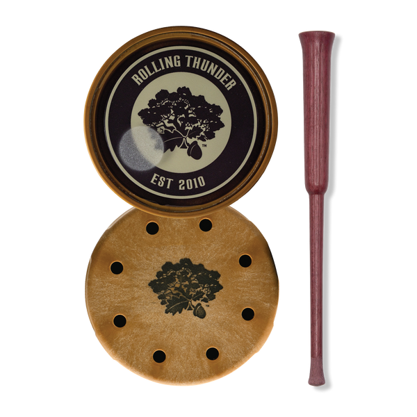Thunderdome Crystal Pot Call with Purpleheart Striker
