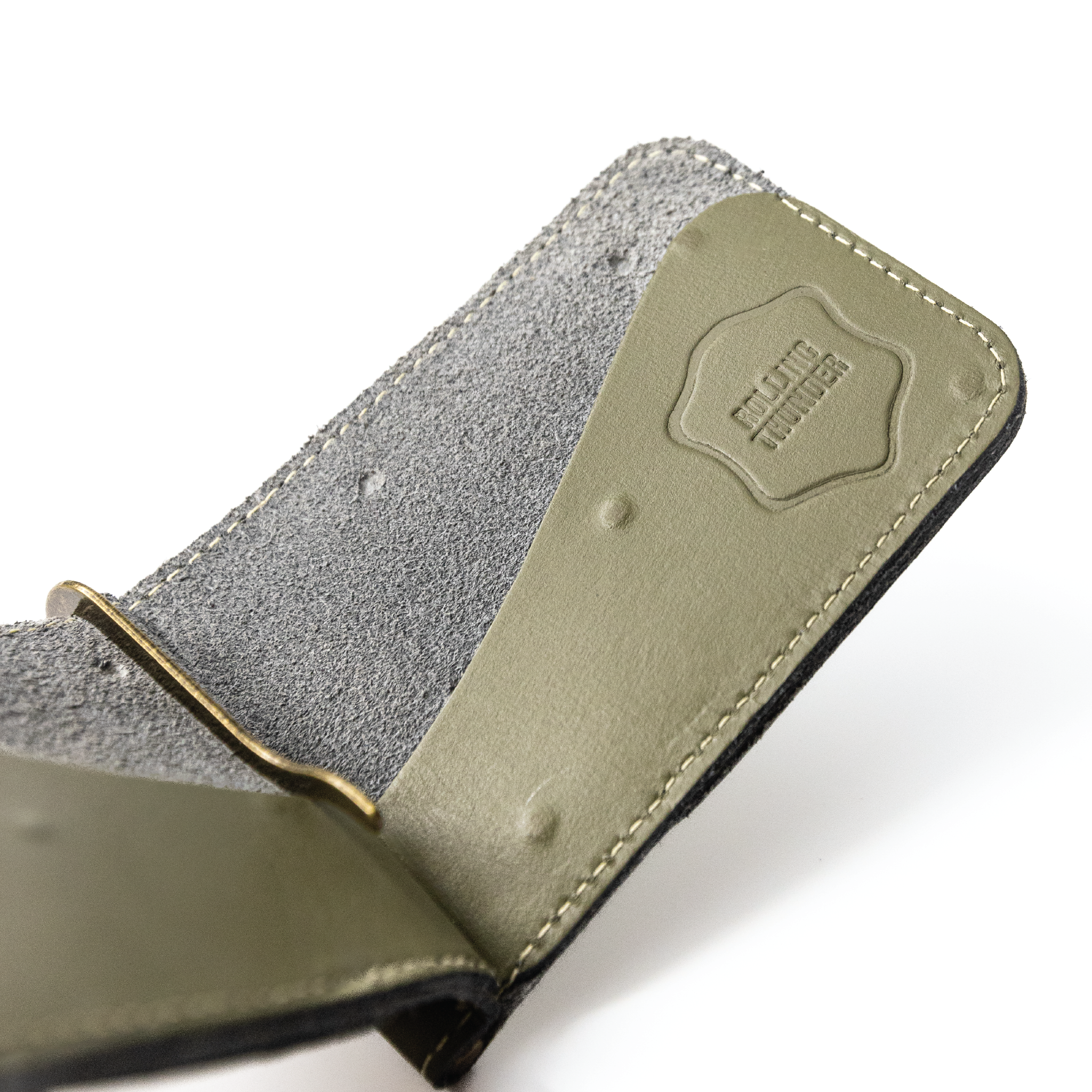 Leather Wallet w/ Mossy Oak In-lay