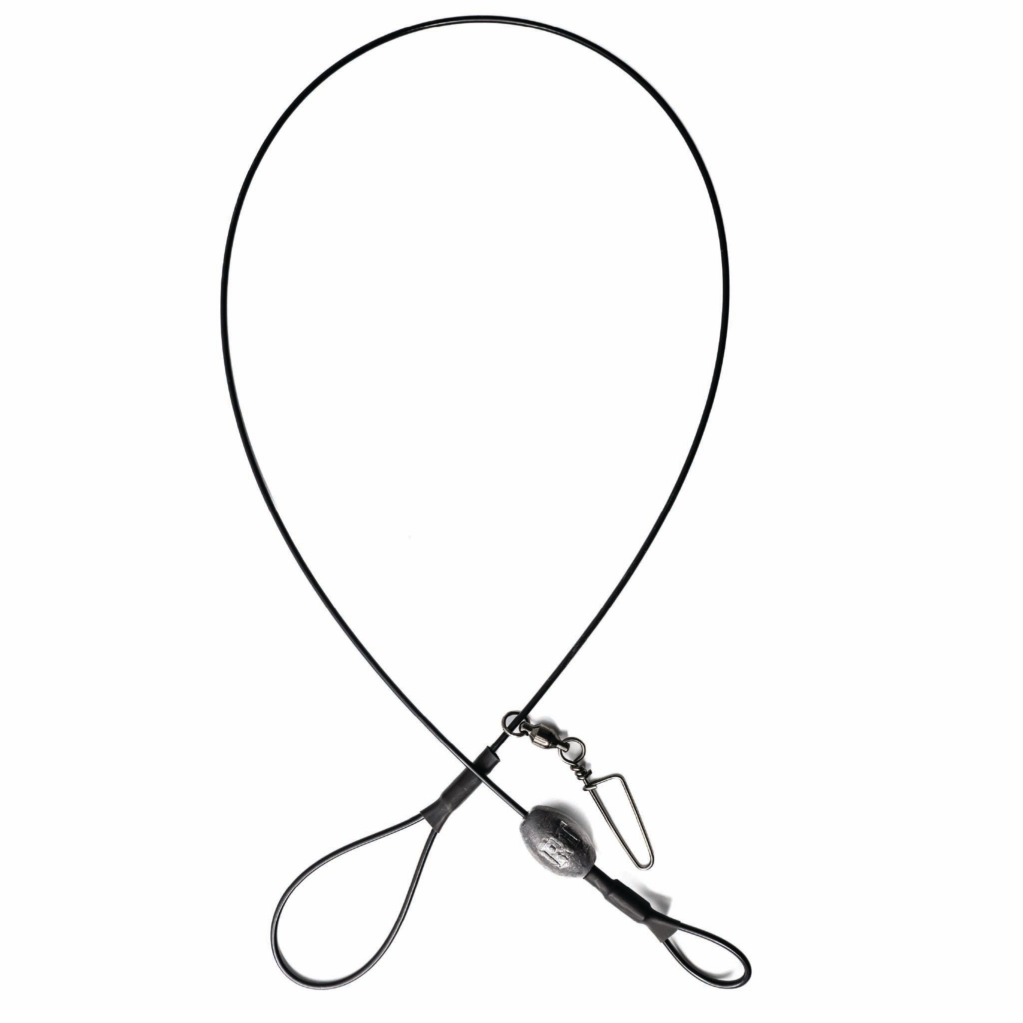 Stainless Steel Decoy Rigs 48” Cable with 2 oz Lead Weights